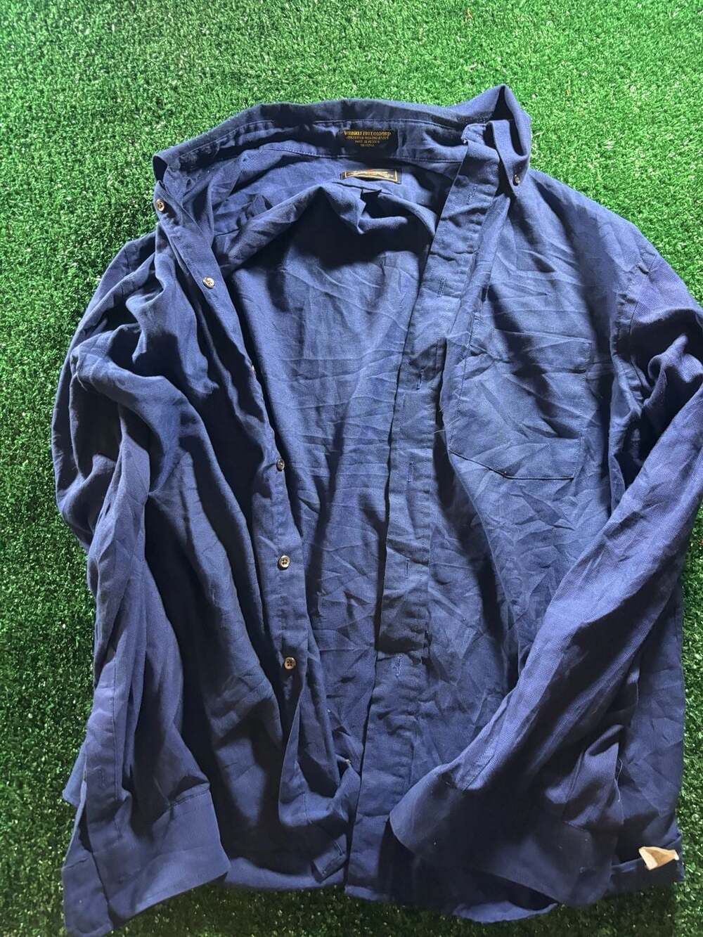 The Arrow Company Wrinkle Free Oxford Long Sleeve Button-Down Shirt